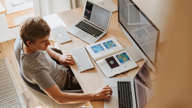 Image : Travailler avec efficacité en télétravail