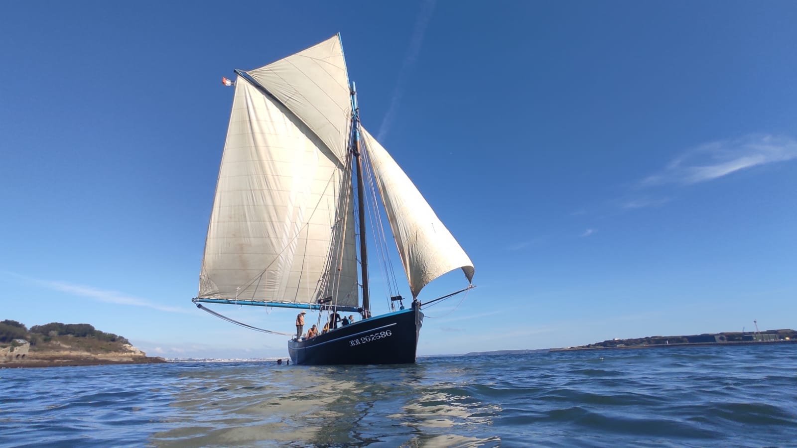 Image : Sortie en bateau dans la Rade de Brest